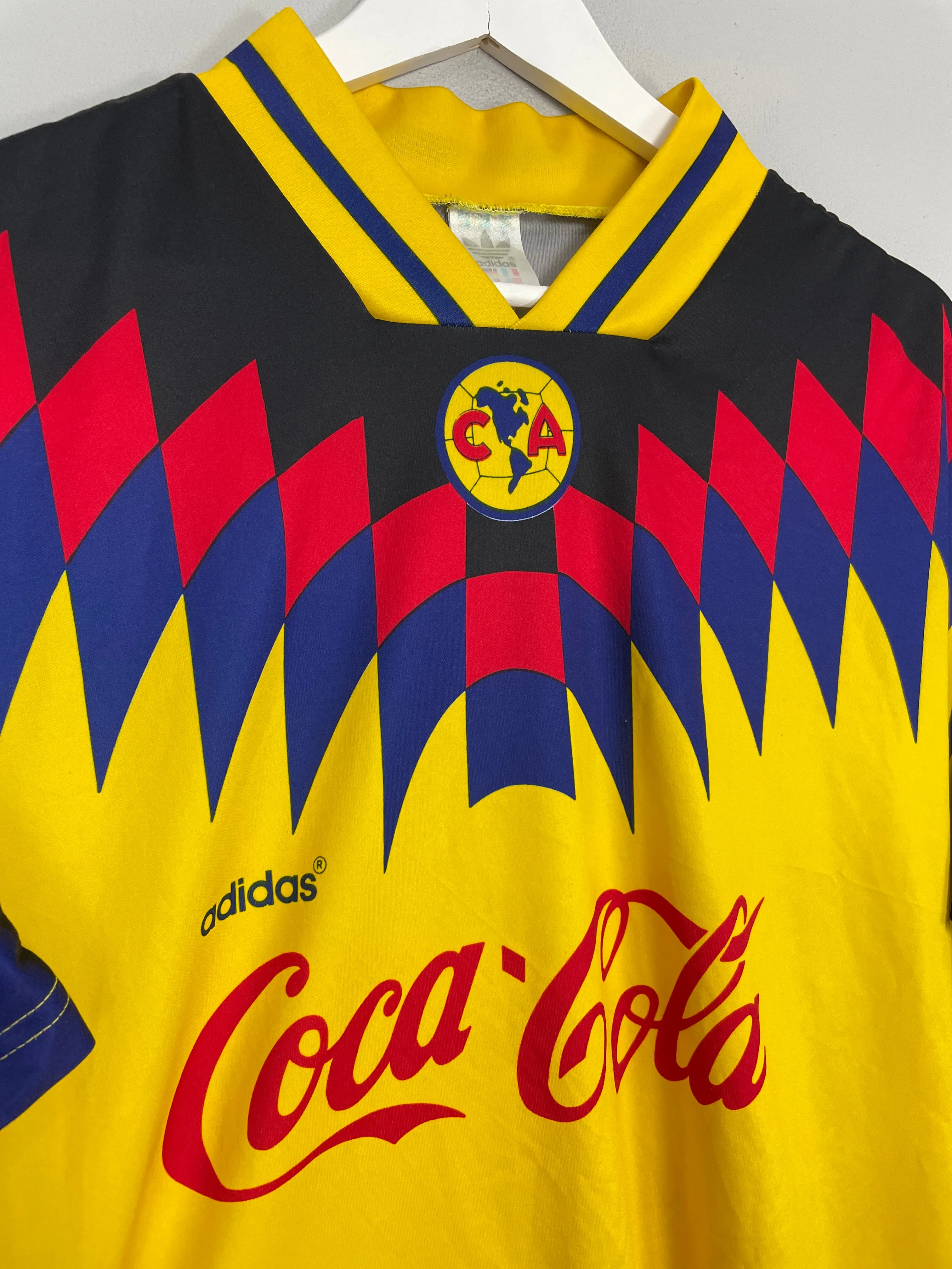 1994/96 CLUB AMERICA HOME SHIRT (XL) ADIDAS