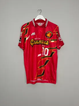 1995/96 NAGOYA GRAMPUS #10 HOME SHIRT (M) MIZUNO