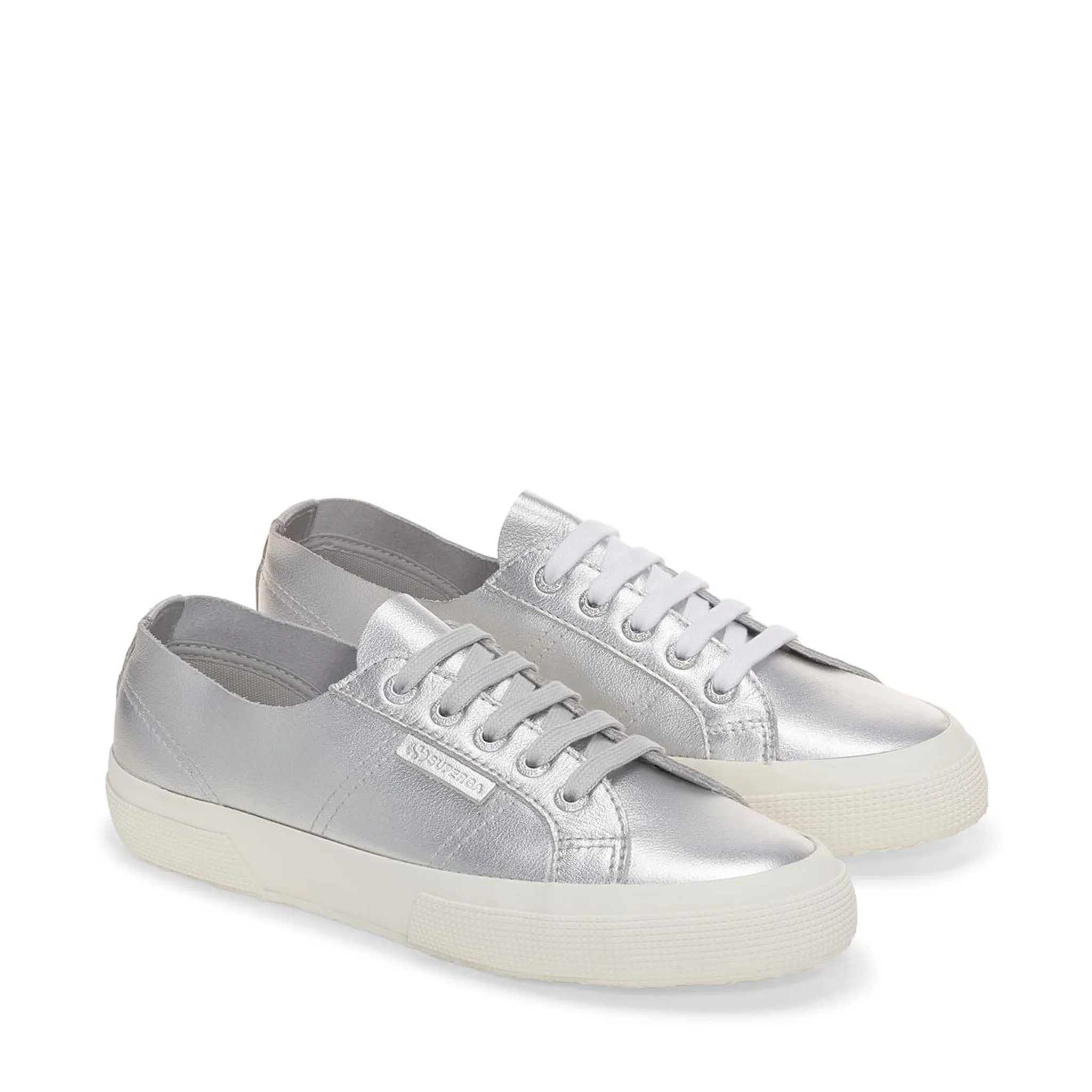 2750 Metallic Nappa Sneakers - Grey Silver Avorio