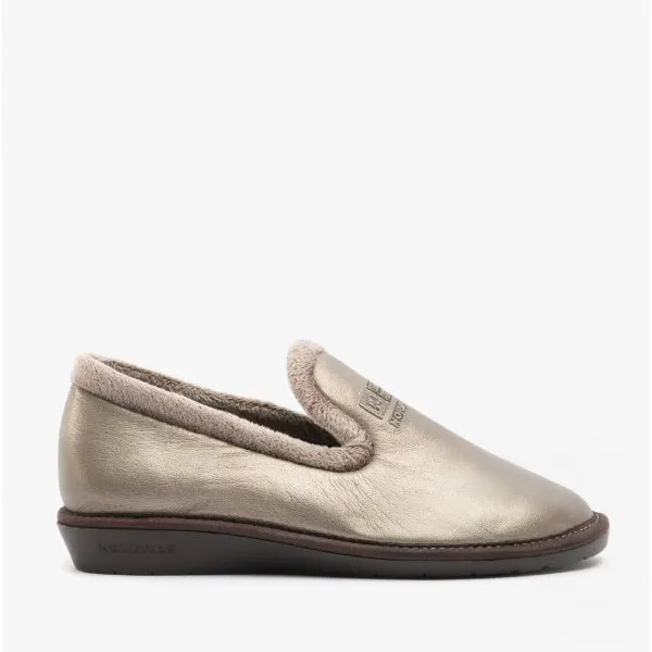 Onyx 305 (NAPA) Premium Ladies Leather Slippers