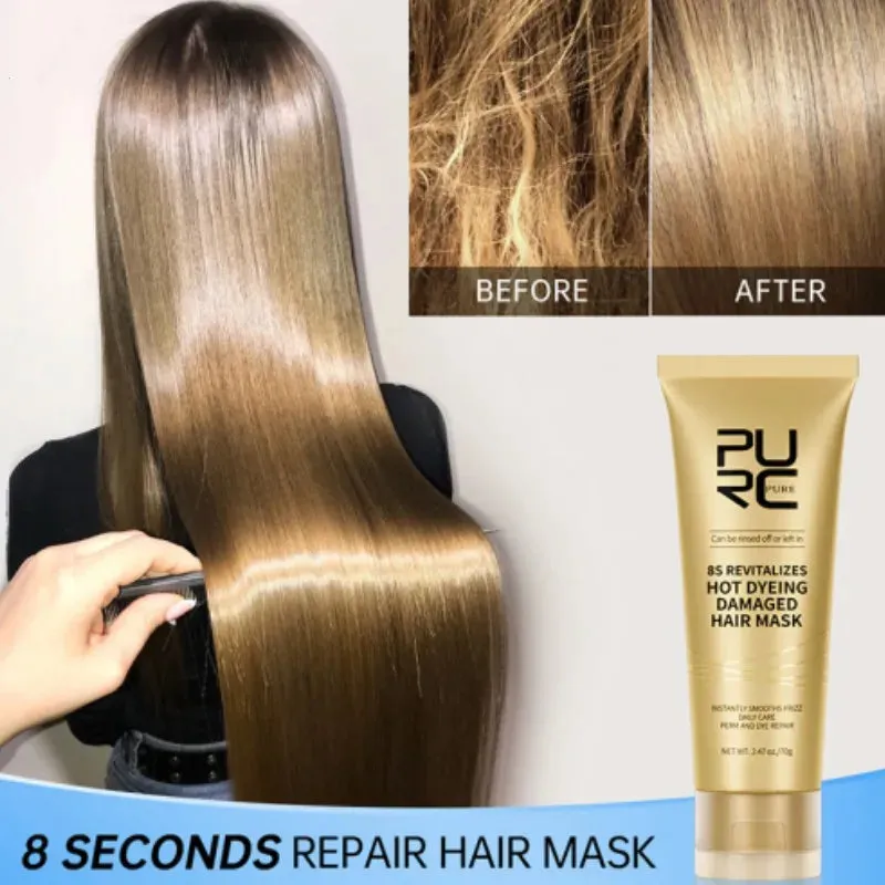 8 Seconds Professional Repair Damaged Dry Frizy Hair.