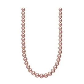 9.8-11.9 mm Pink Edison Freshwater Pearl Necklace