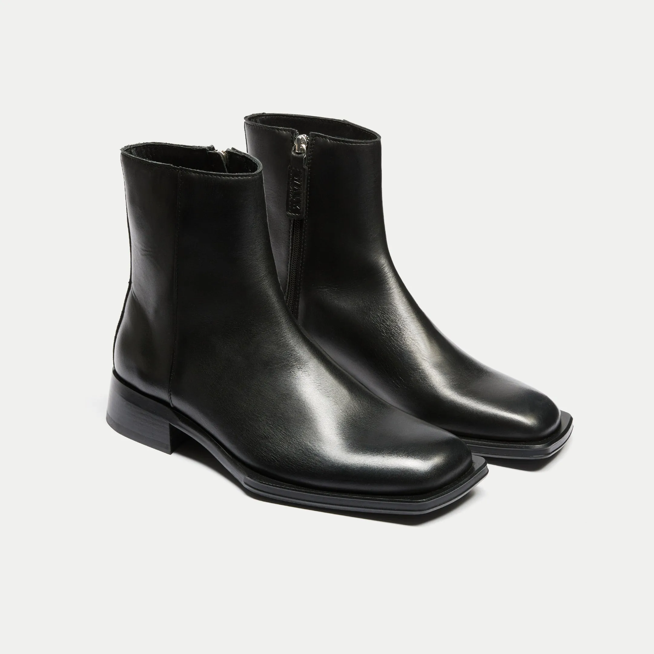 Abbey Cuban Heel Boot