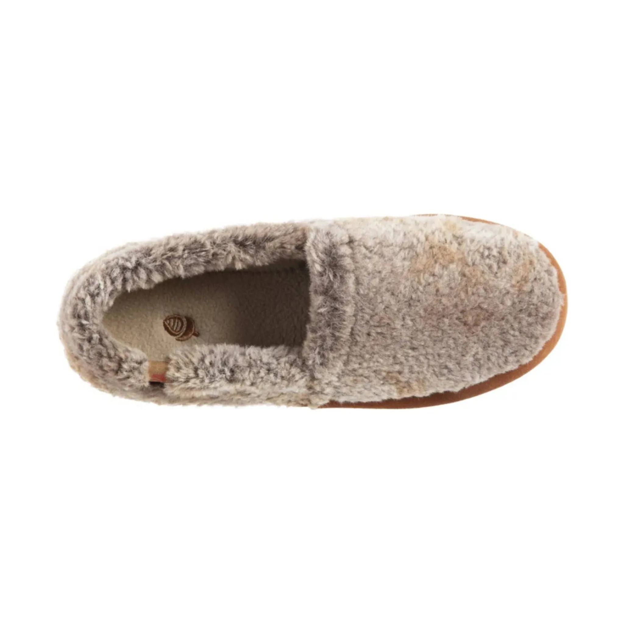 Acorn Women's Moc Slippers- Brown Berber FINAL SALE