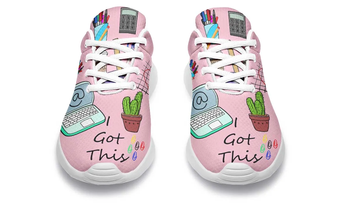 Administrative Assistant Pattern Sneakers