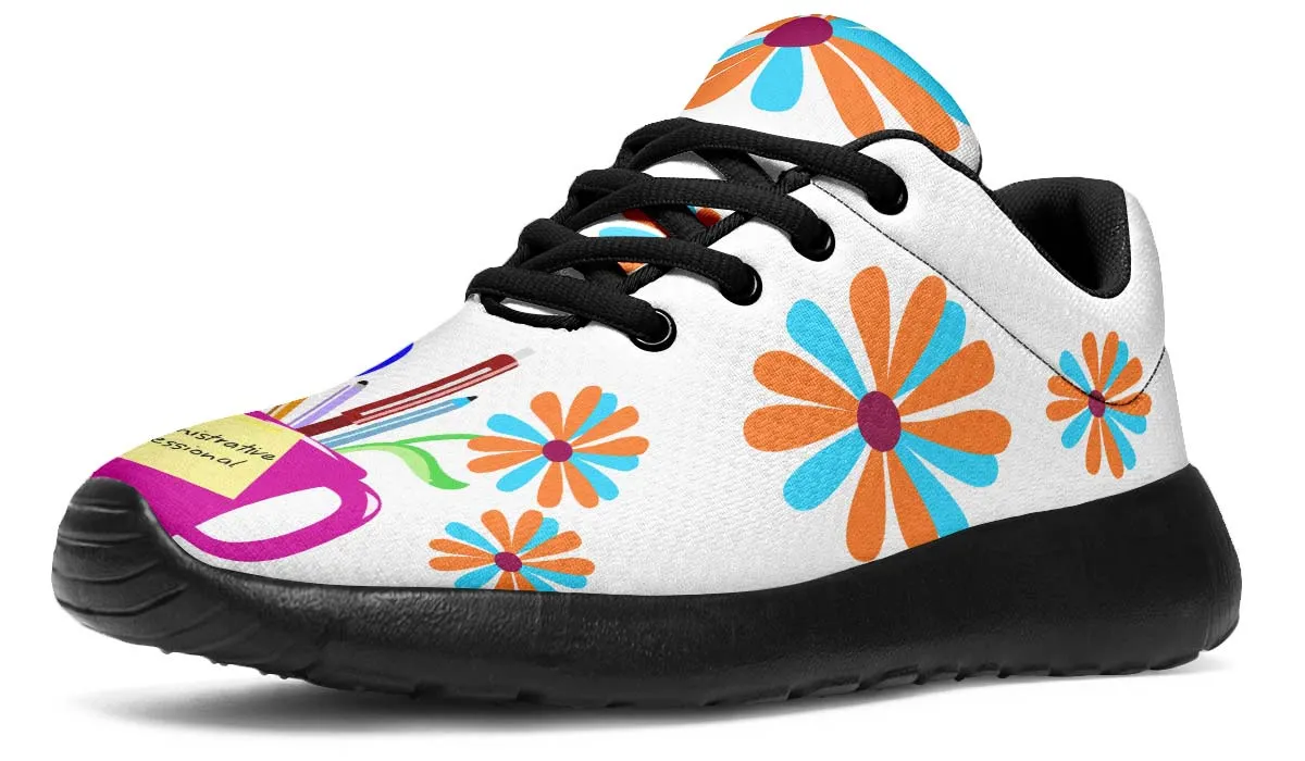 Administrative Assistant Pencil Cup Sneakers