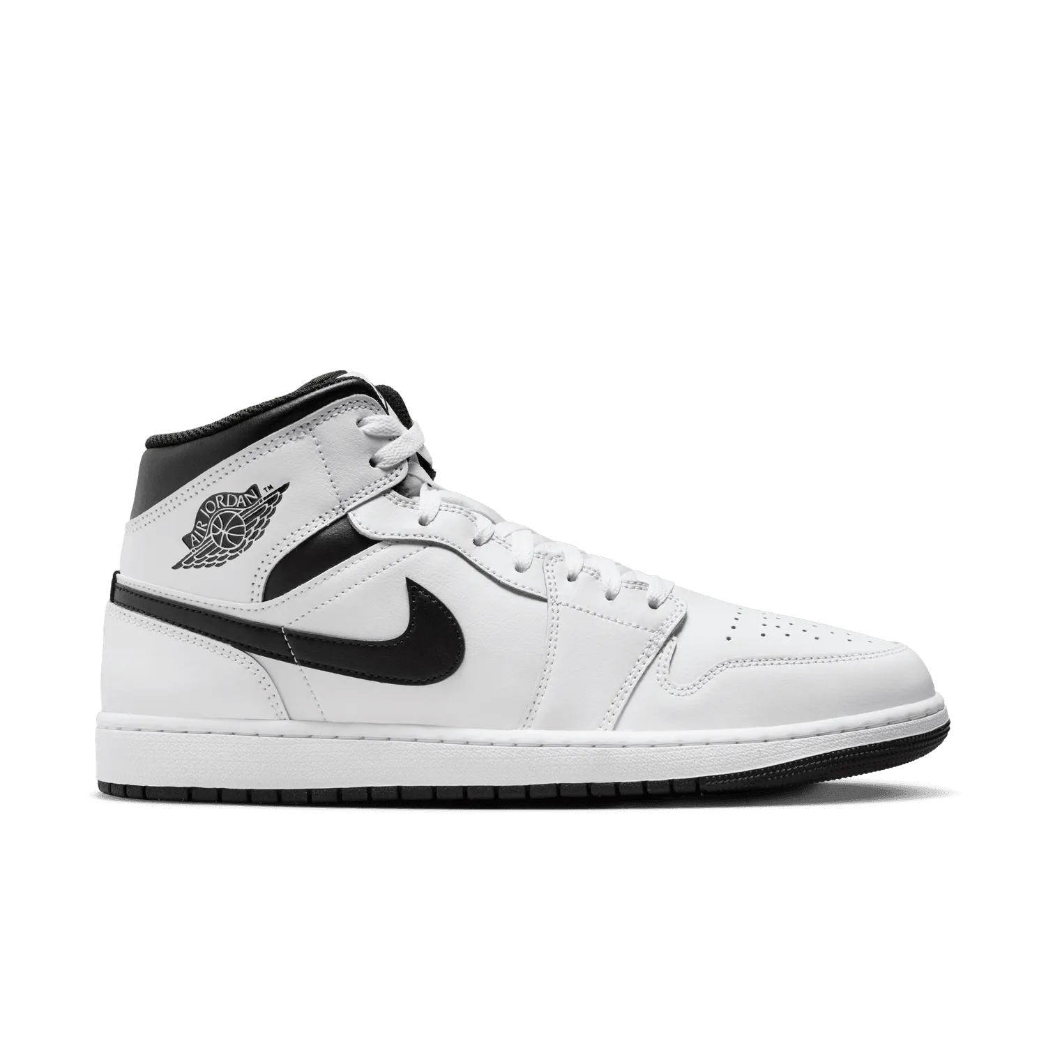 Air Jordan 1 Mid 'White/Black'