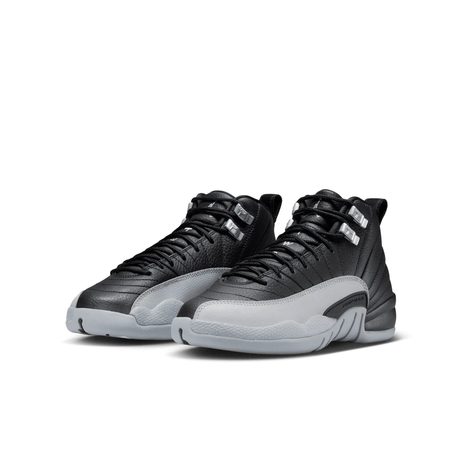 Air Jordan 12 Retro 'Black/Wolf Grey' GS