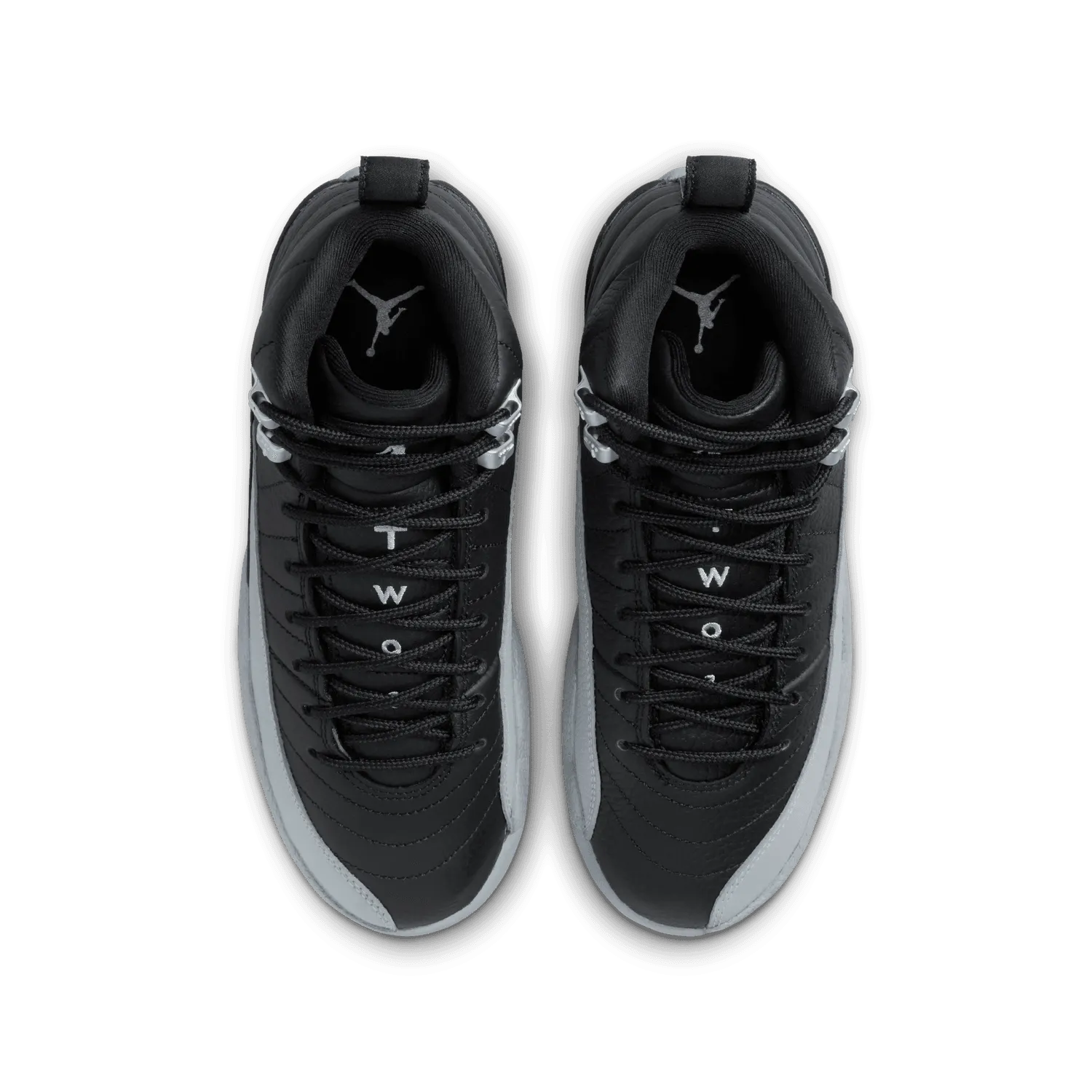 Air Jordan 12 Retro 'Black/Wolf Grey' GS