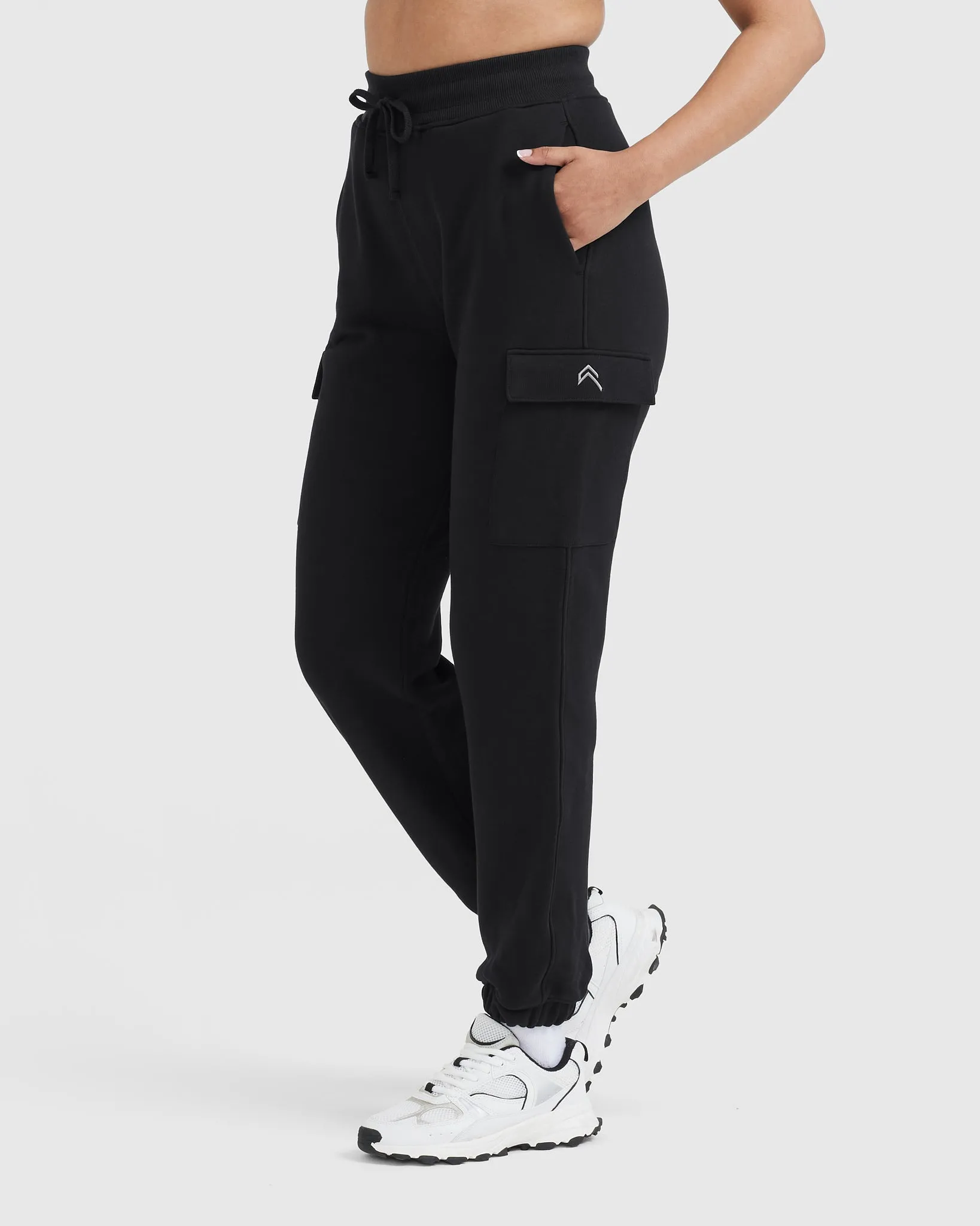 All Day Lightweight Cargo Jogger | Black