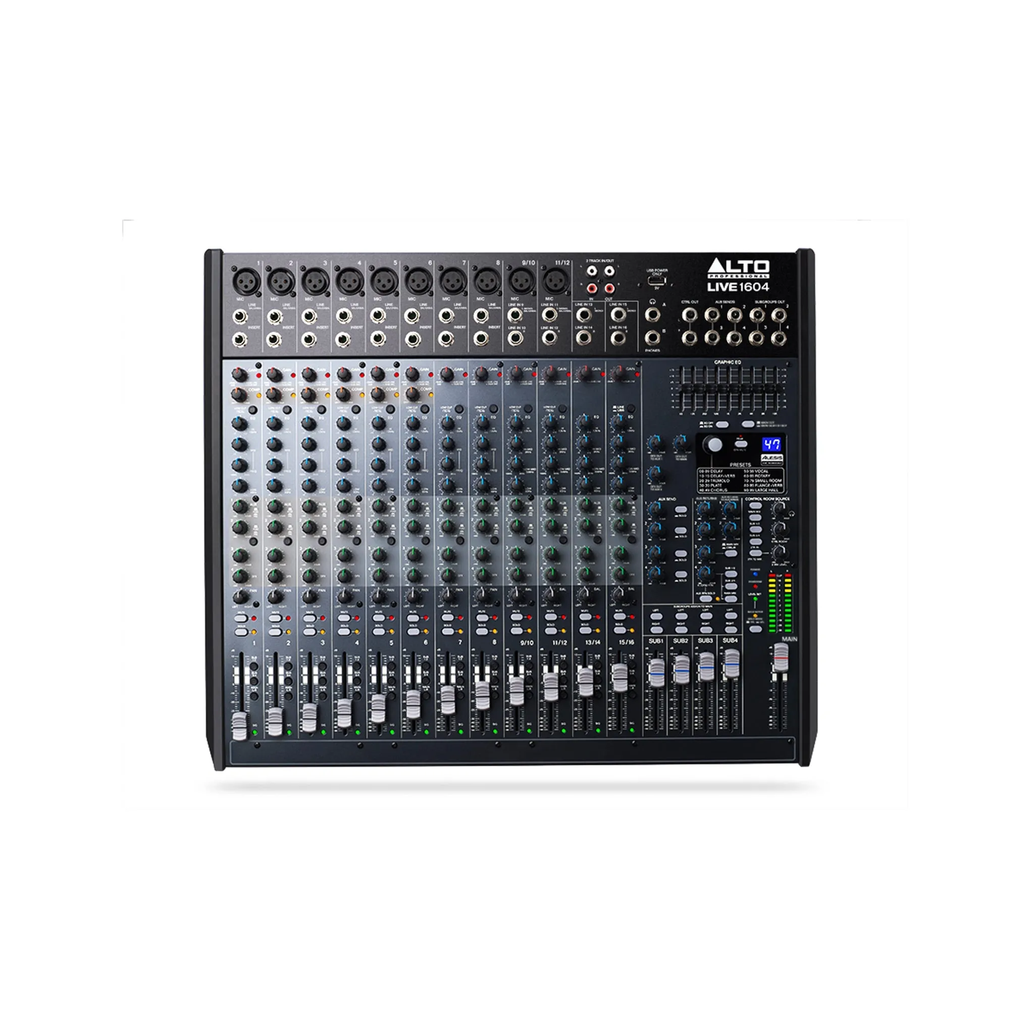 Alto Professional Live 1604 Professional 16-Channel/4-Bus PA Mixer