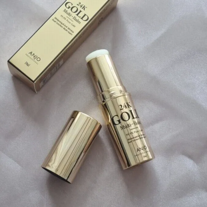 Anjo Professional 24k Gold Multi-Balm 9g Deep Hydration Skin Care Stick