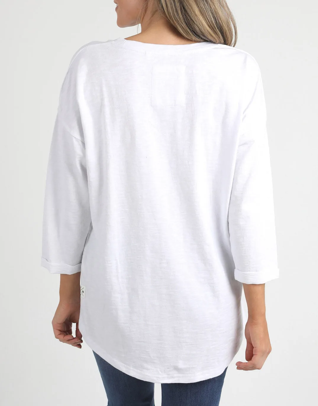 Annie Lightweight Top - White