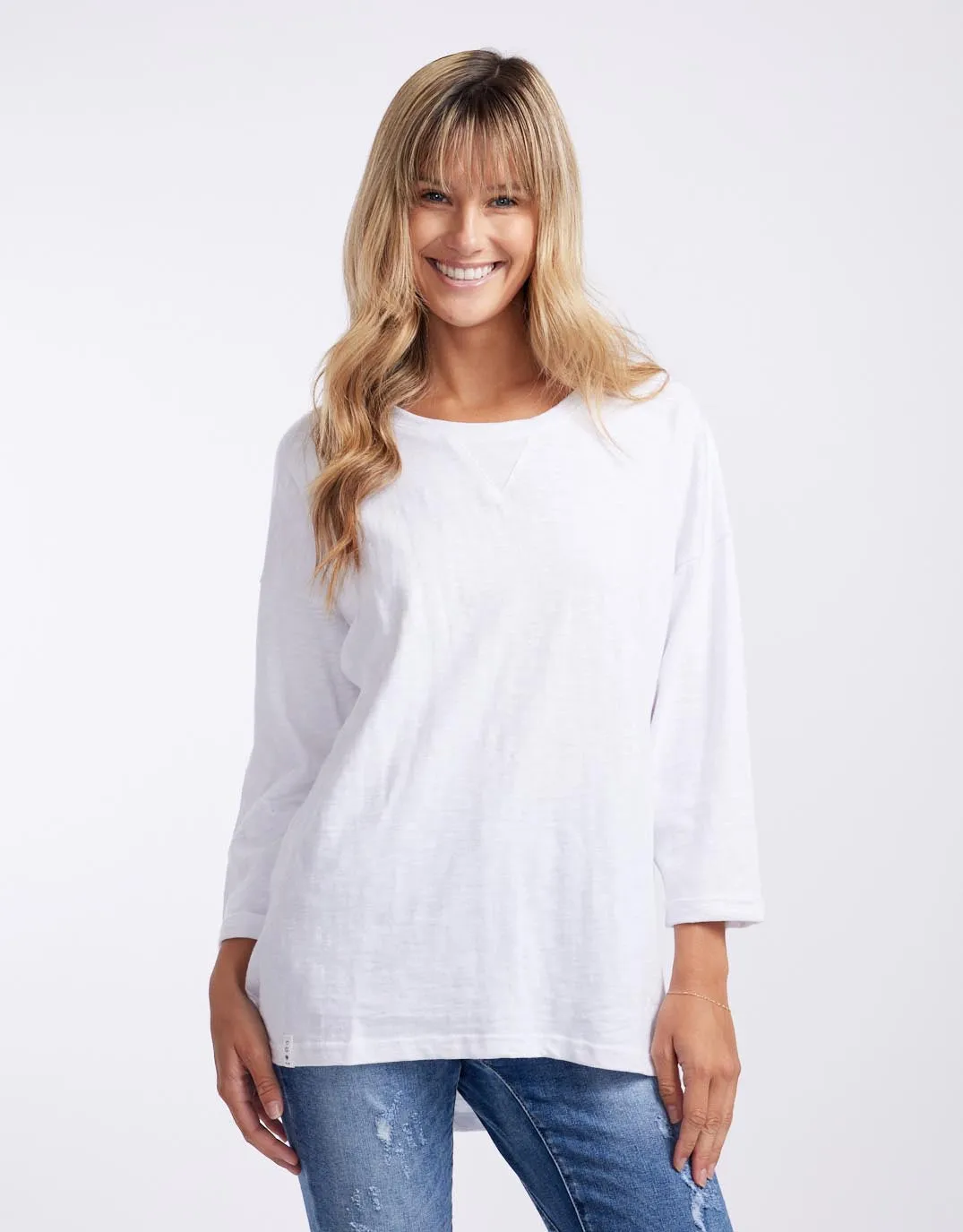 Annie Lightweight Top - White