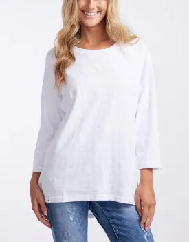 Annie Lightweight Top - White