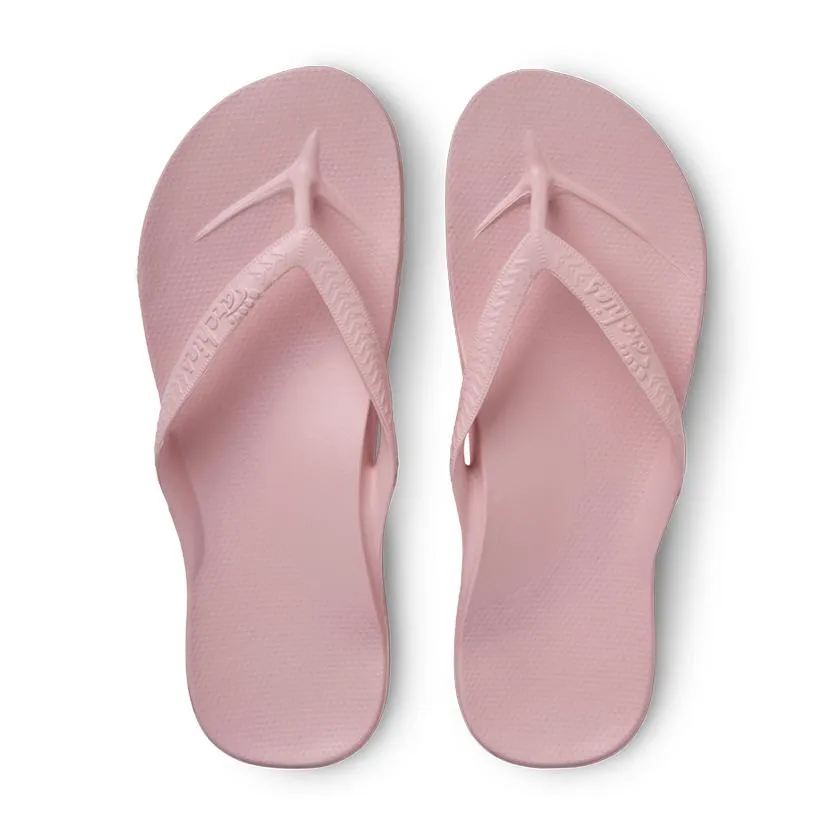 Archies Arch Support Flip Flops in Pink