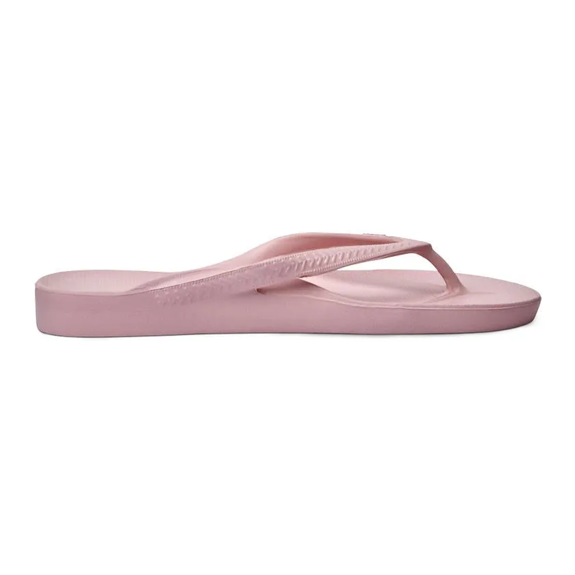 Archies Arch Support Flip Flops in Pink