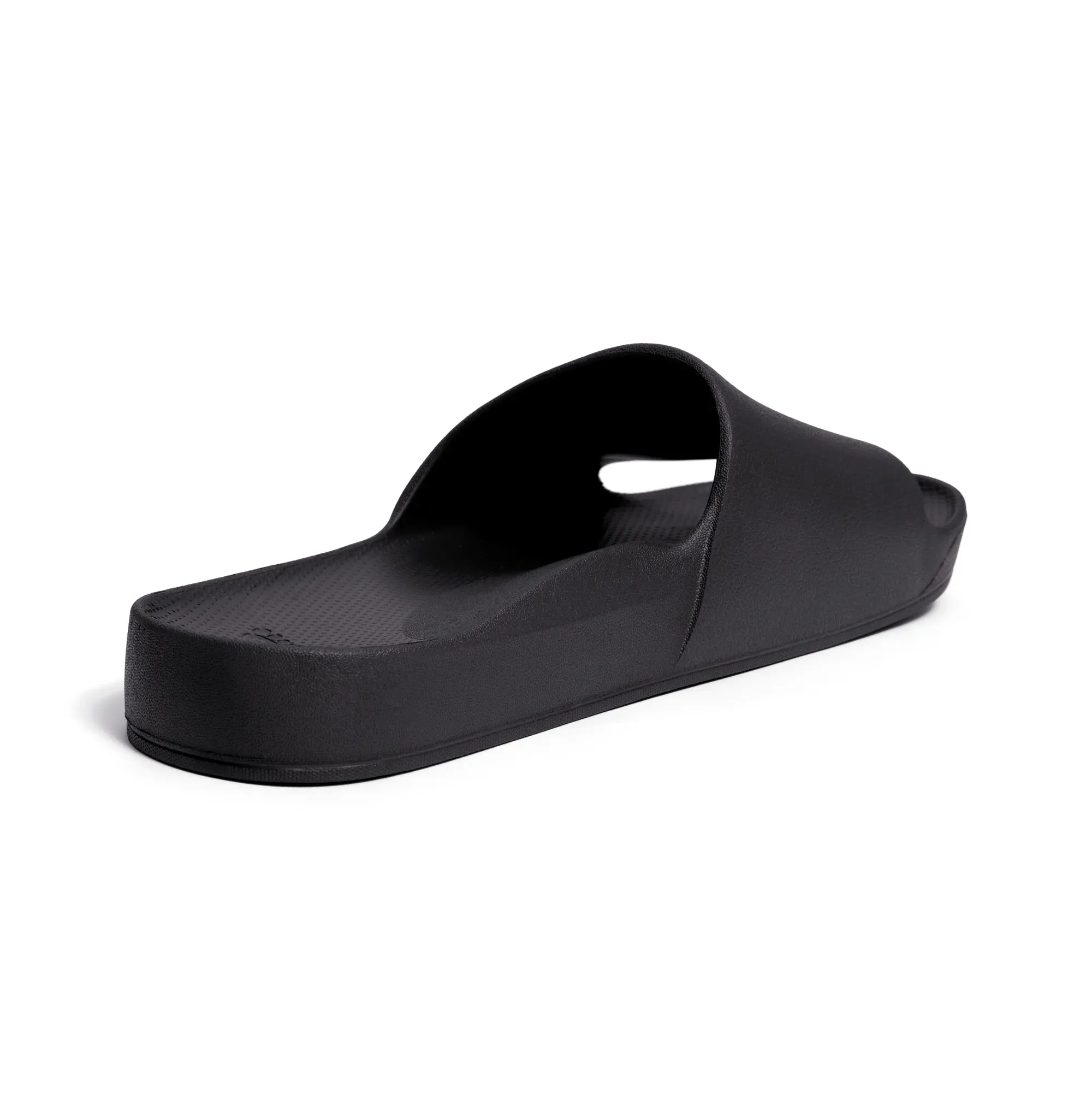 Archies Arch Support Slides in Black