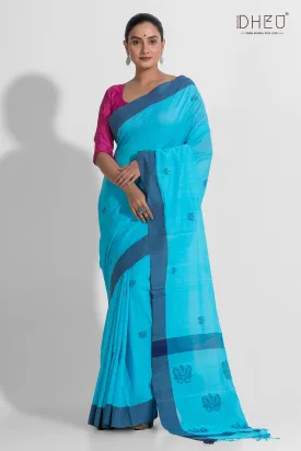 Athirappilly-Pure Khadi Tangail Cotton Saree