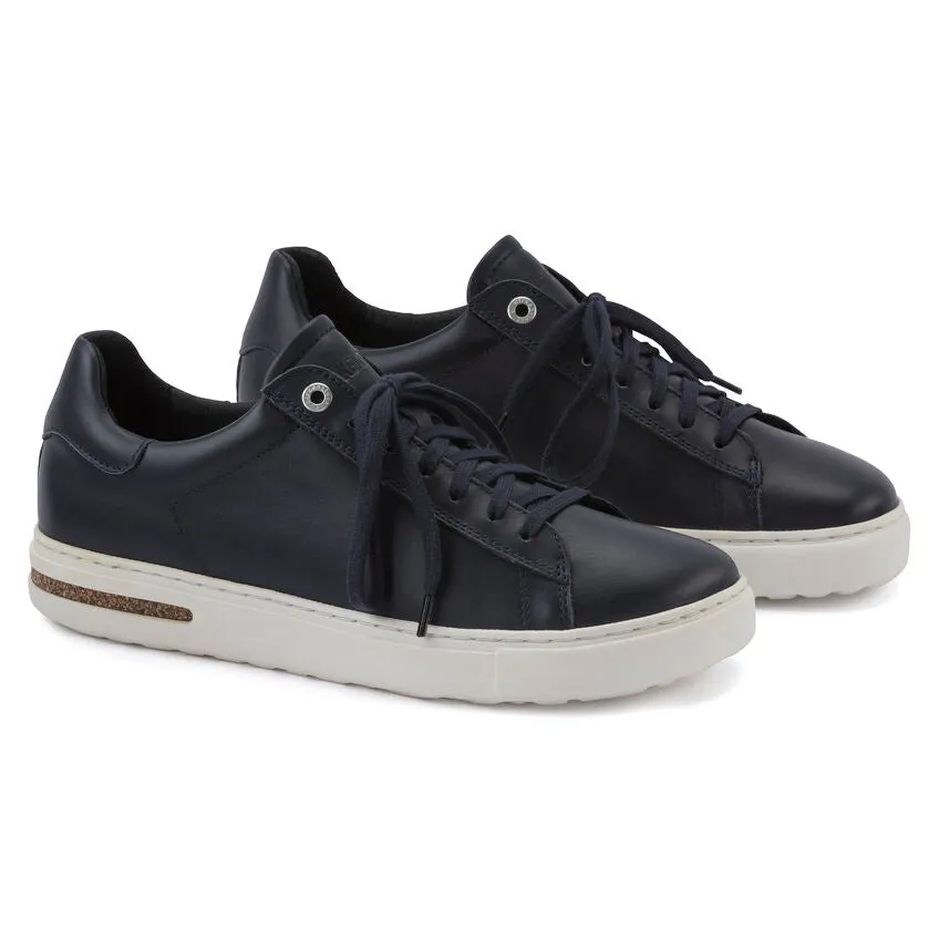 Bend Leather Panel Sneaker in Midnight