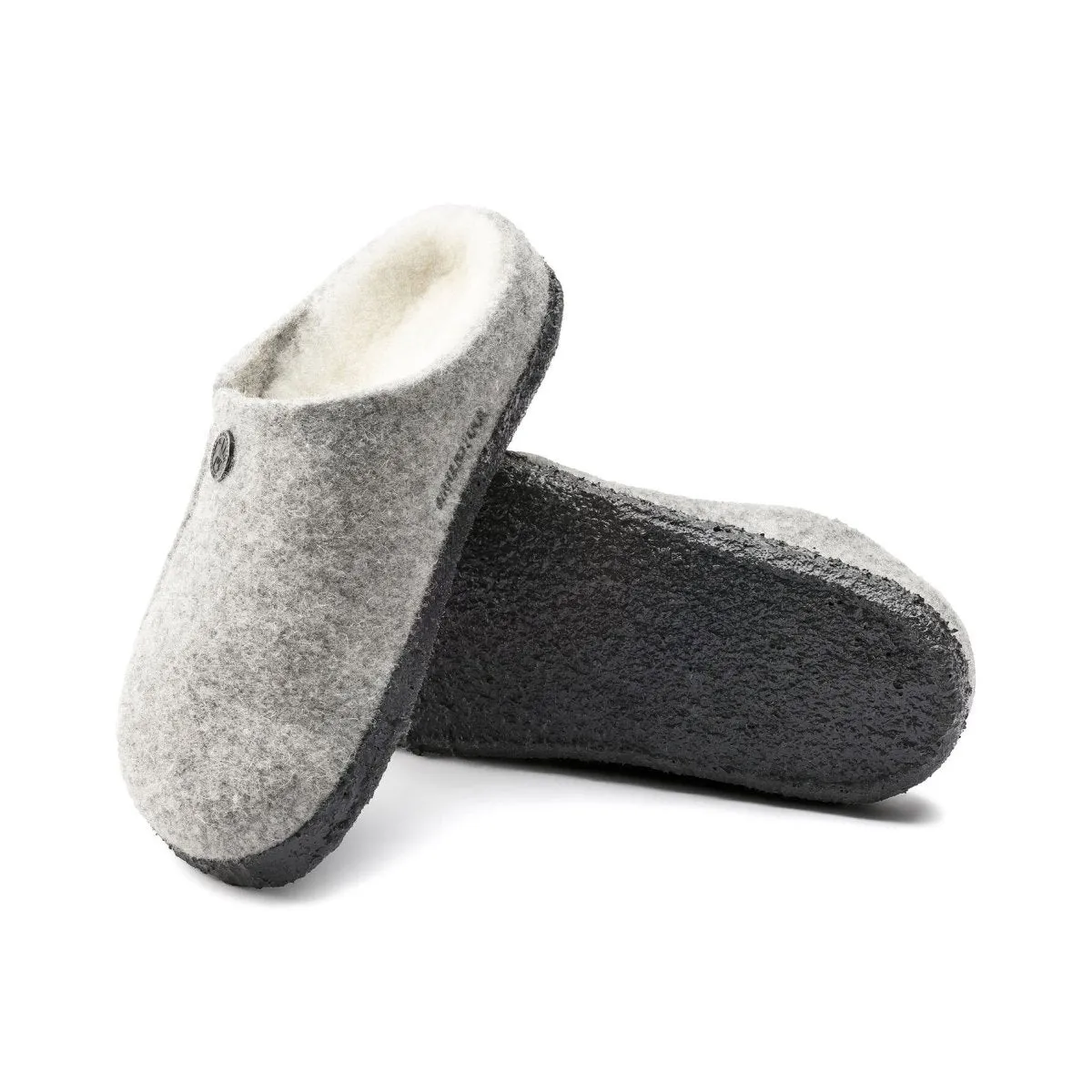 Birkenstock Kid's Zermatt Light Grey Shearling