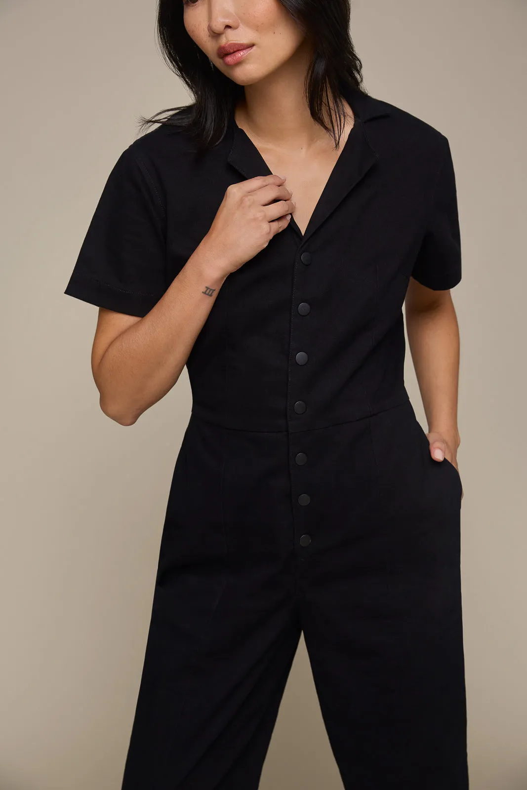 Black Everyday Jumpsuit (Re-Mixed)