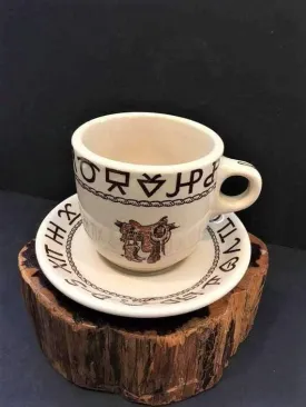 Boots and Brands Western Coffee Cup &/or Saucer