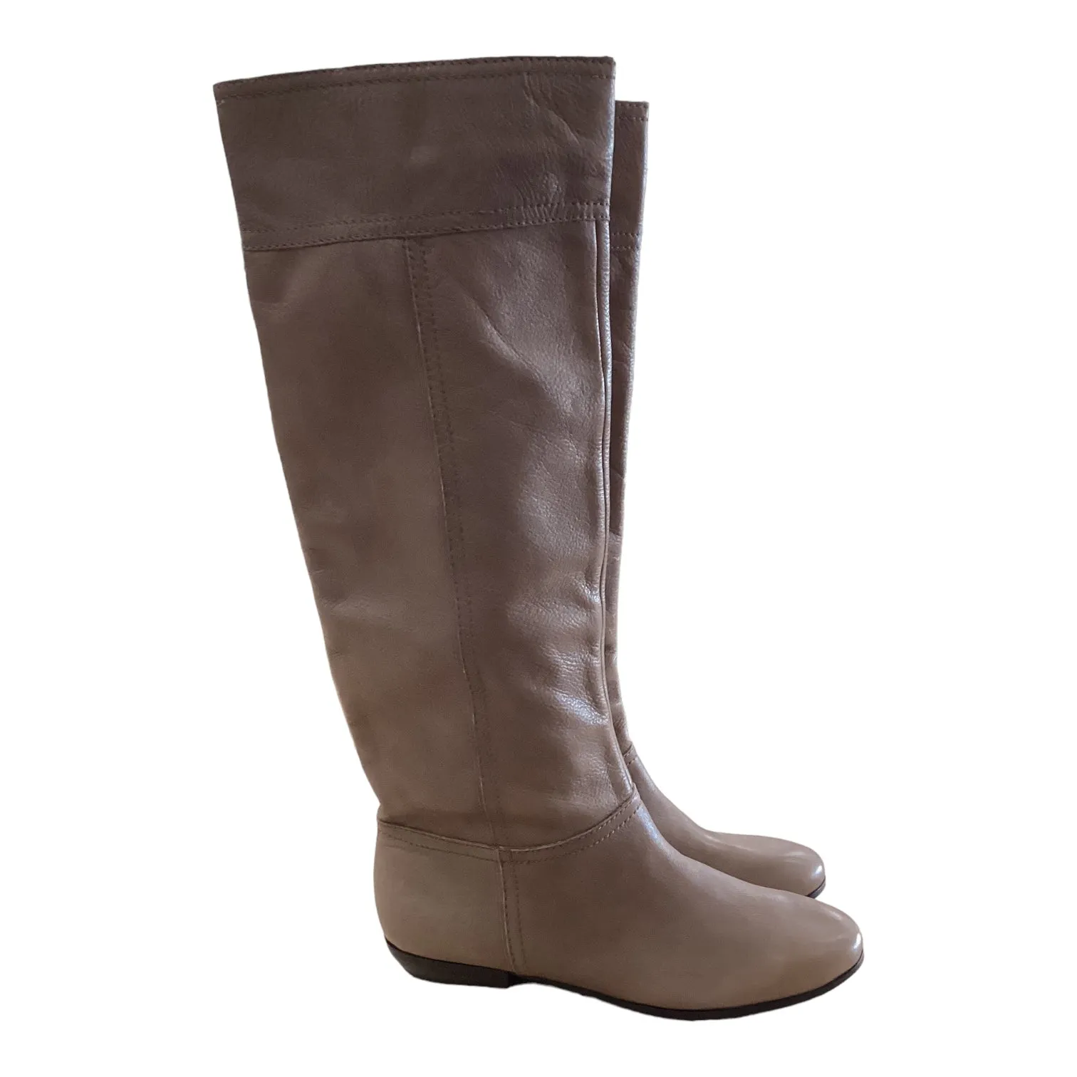 Boots Leather By Aldo In Tan, Size: 10