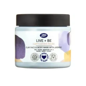 Boots Live Be Clay Face and Body Mask 200Ml