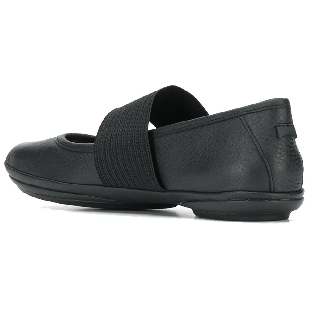 Camper Women's Right Nina Ballerina Black Leather