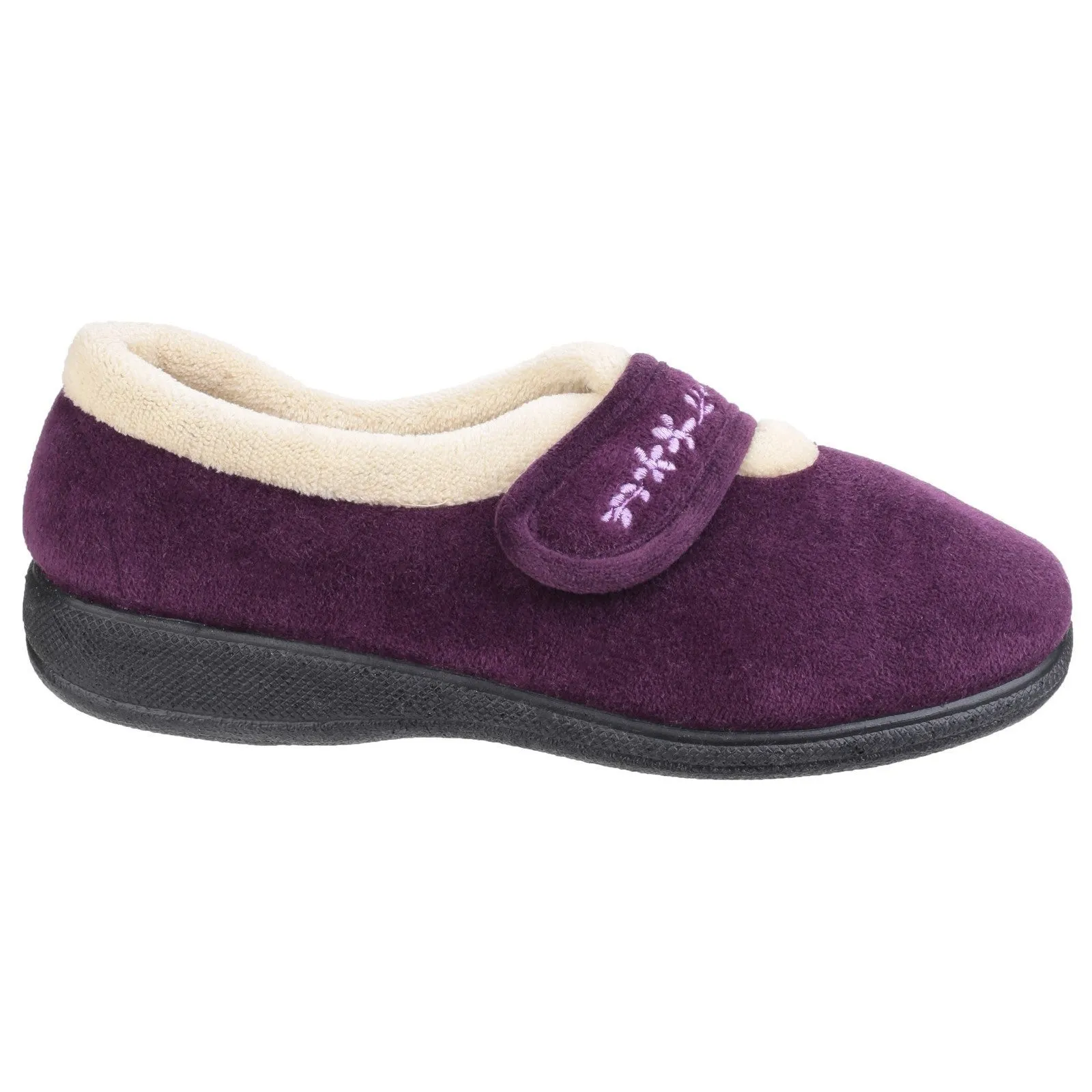 Capa Touch Fastening Memory Foam Slipper