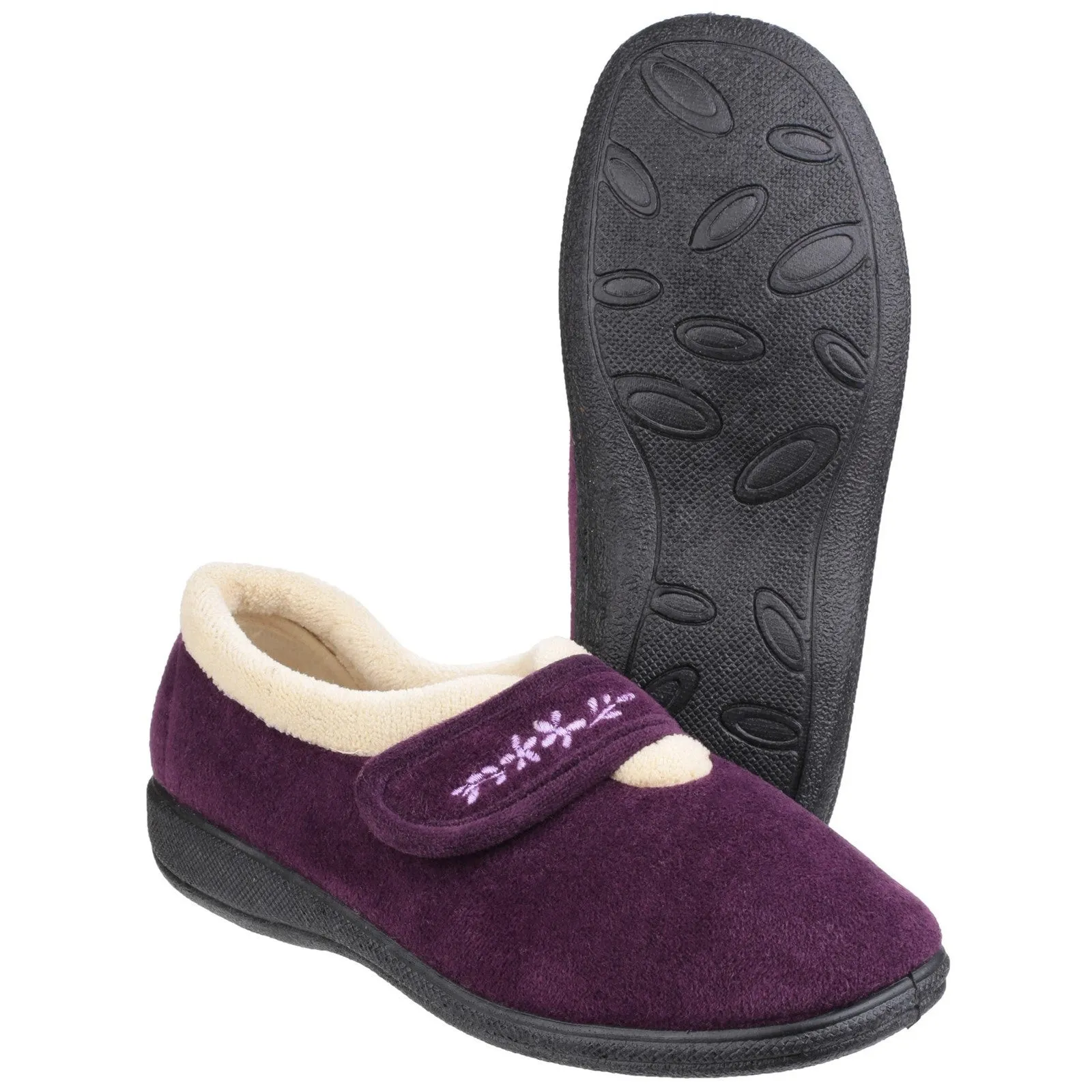 Capa Touch Fastening Memory Foam Slipper