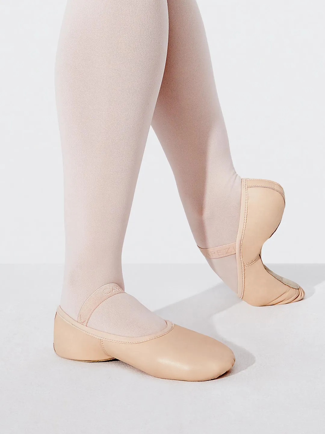 CAPEZIO 212C LILY BALLET PINK LEATHER BALLET SHOES