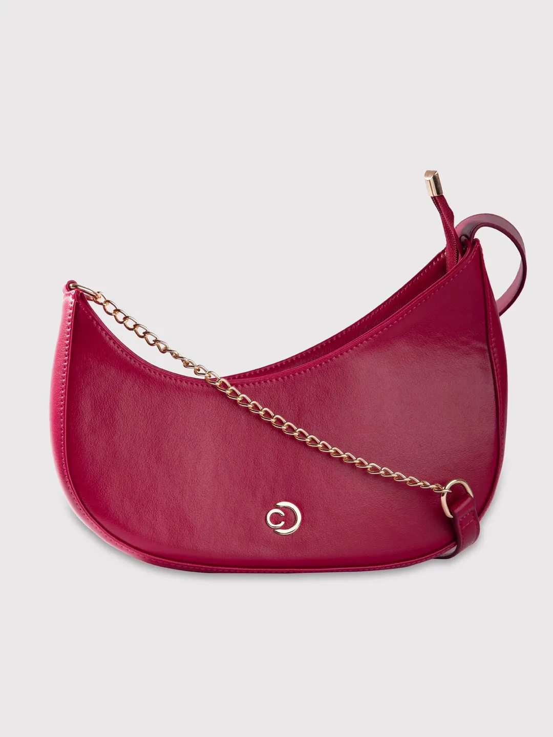 Caprese August Baguette Sling Medium Raspberry Pink