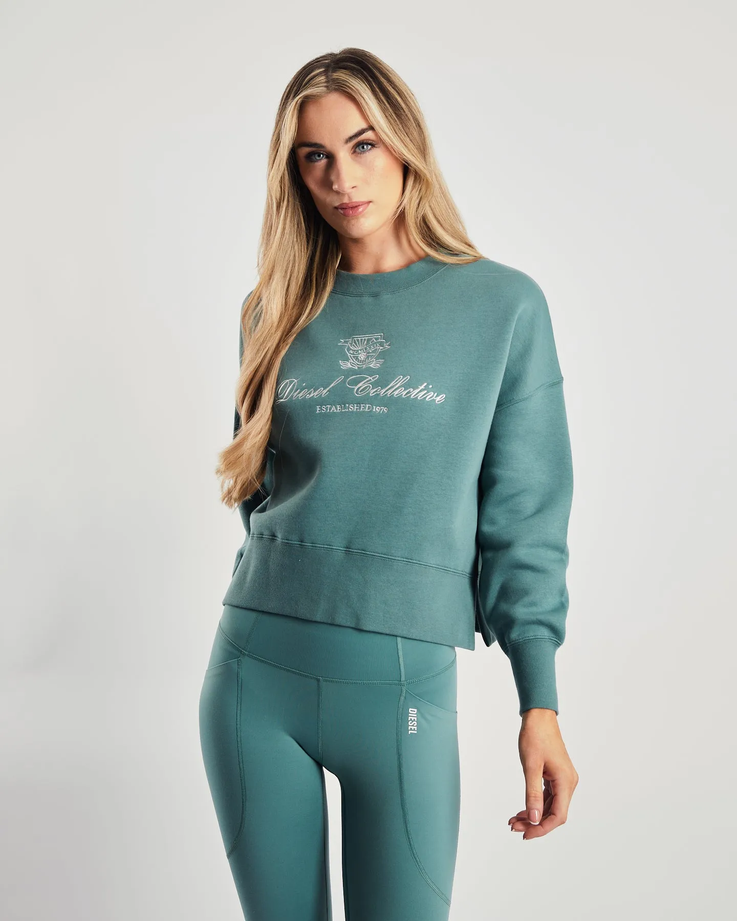 Celeste Sweatshirt Green Trail