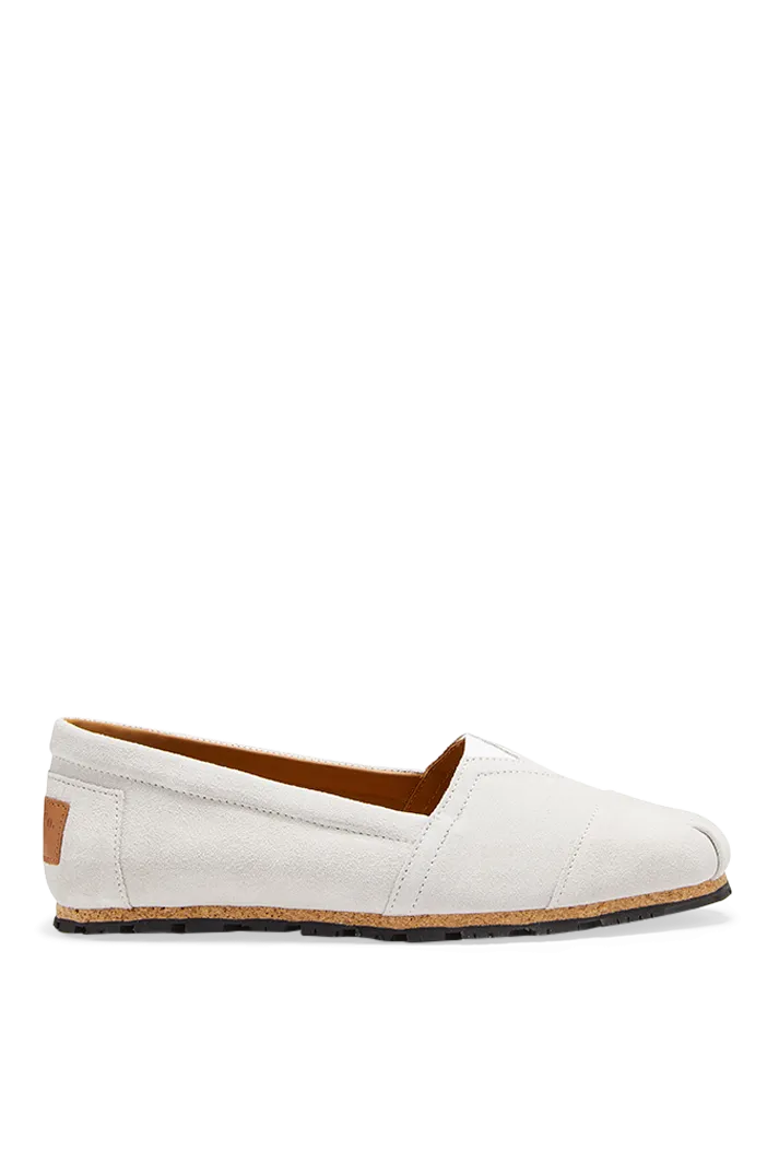 Chukka White Suede Espadrilles