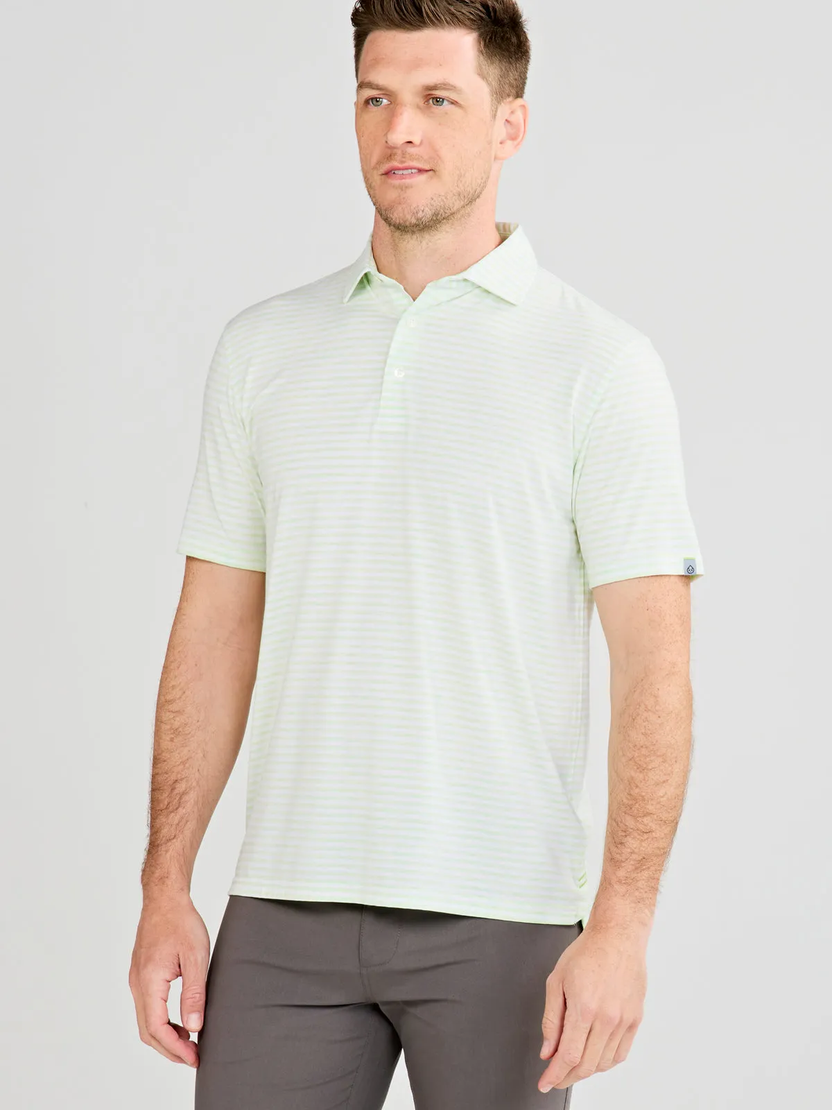 Cloud Lightweight Polo Air Stripe