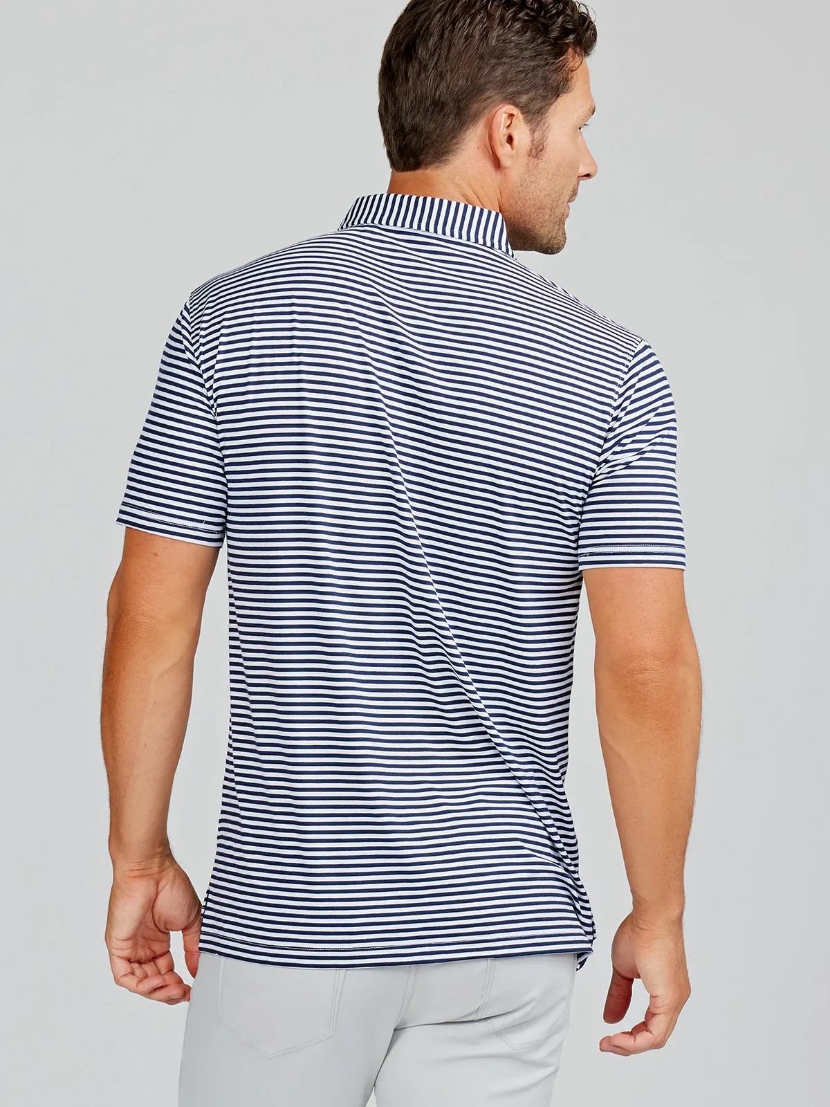 Cloud Lightweight Polo Air Stripe