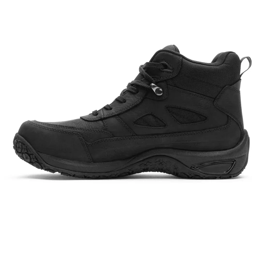 Cloud Plus Mid II Waterproof Boot 4E Width in Black