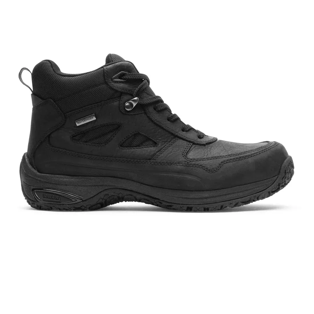 Cloud Plus Mid II Waterproof Boot 4E Width in Black