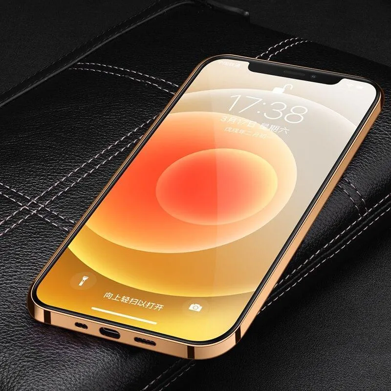 Contra Luxury Genuine Leather iPhone Case