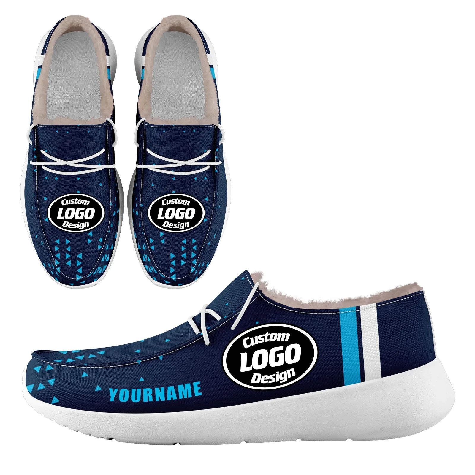 Custom Blue Tennessee Sneaker Shoes Combo Offer Personalized Combo ZH-D020289-32