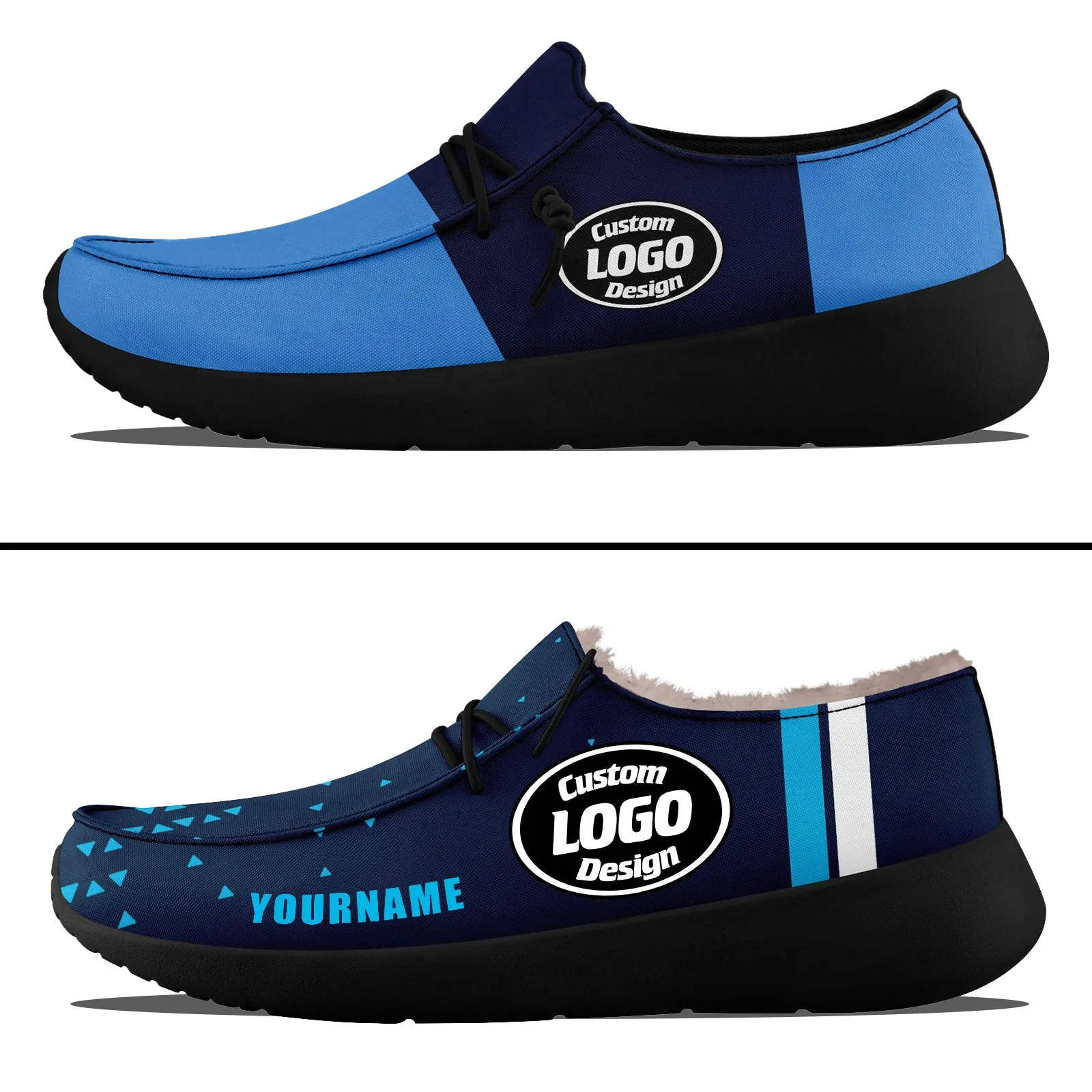 Custom Blue Tennessee Sneaker Shoes Combo Offer Personalized Combo ZH-D020289-32