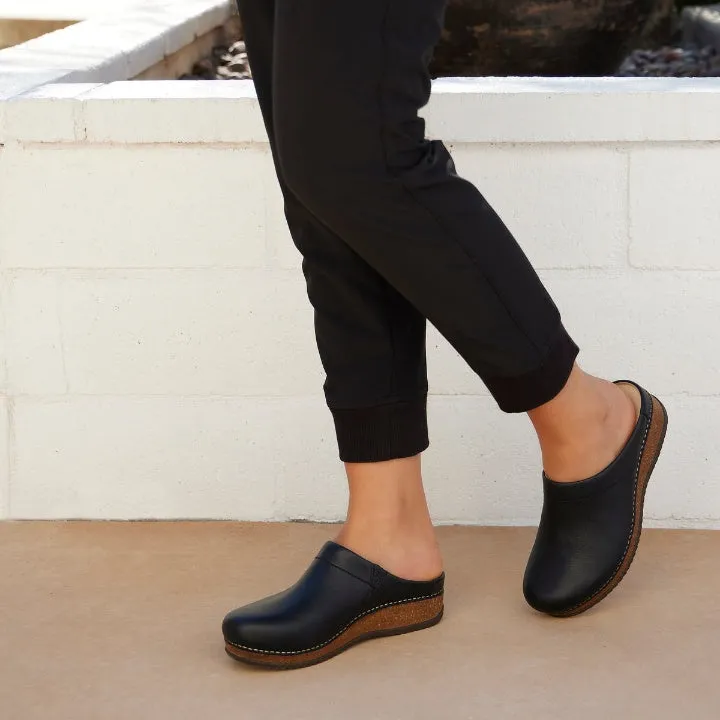 Dansko Mariella Black Nappa Leather