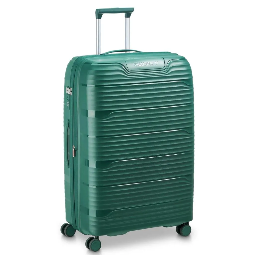 Delsey Securitech Dune Exp Large Hardsided Luggage - Green