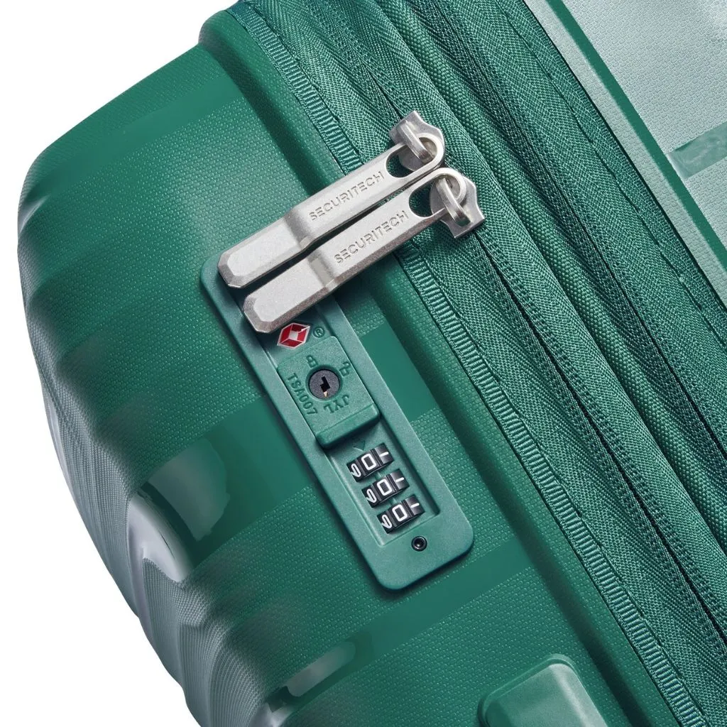 Delsey Securitech Dune Exp Large Hardsided Luggage - Green