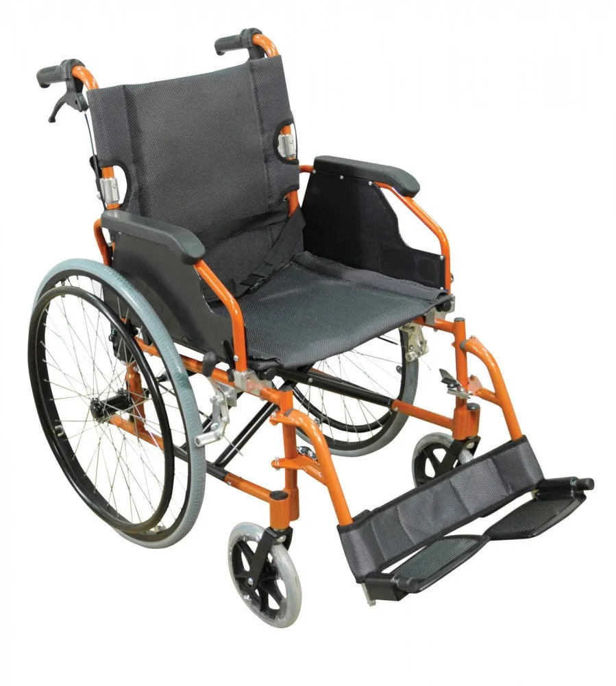 Deluxe Lightweight Self-Propelled Aluminium Wheelchair