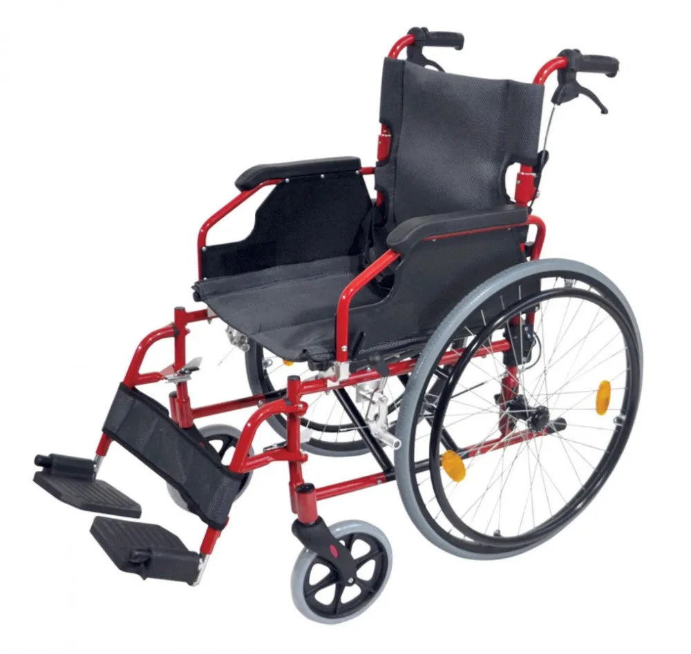 Deluxe Lightweight Self-Propelled Aluminium Wheelchair