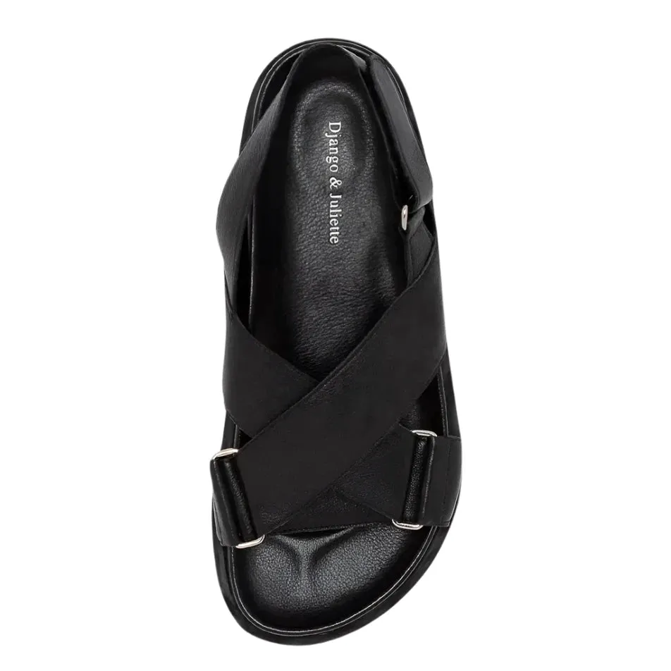 Django & Julliette Ubari Sandal Black