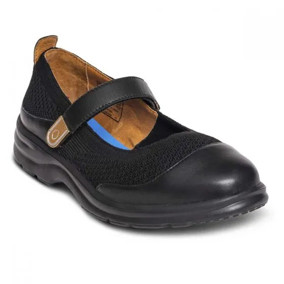 Dr. Comfort Women's Diabetic Double Depth Shoes - Jackie - Black